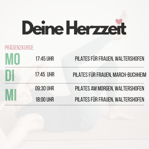 Wochenplan Herzzeit
